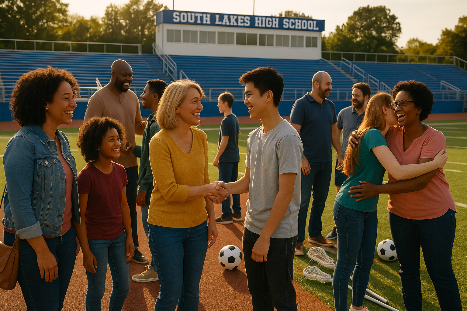 Calling All Rising 9th Grade Parents: South Lakes High School Athletic Boosters!